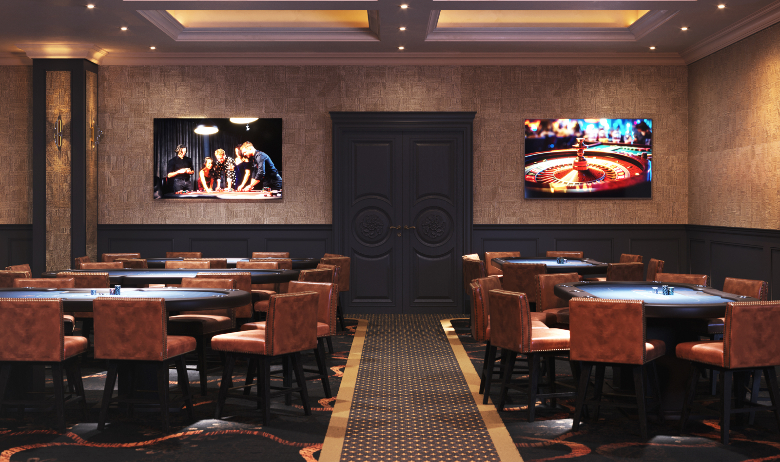 THIẾT KẾ CẢI TẠO NỘI THẤT POKER CLUB VŨNG TÀU