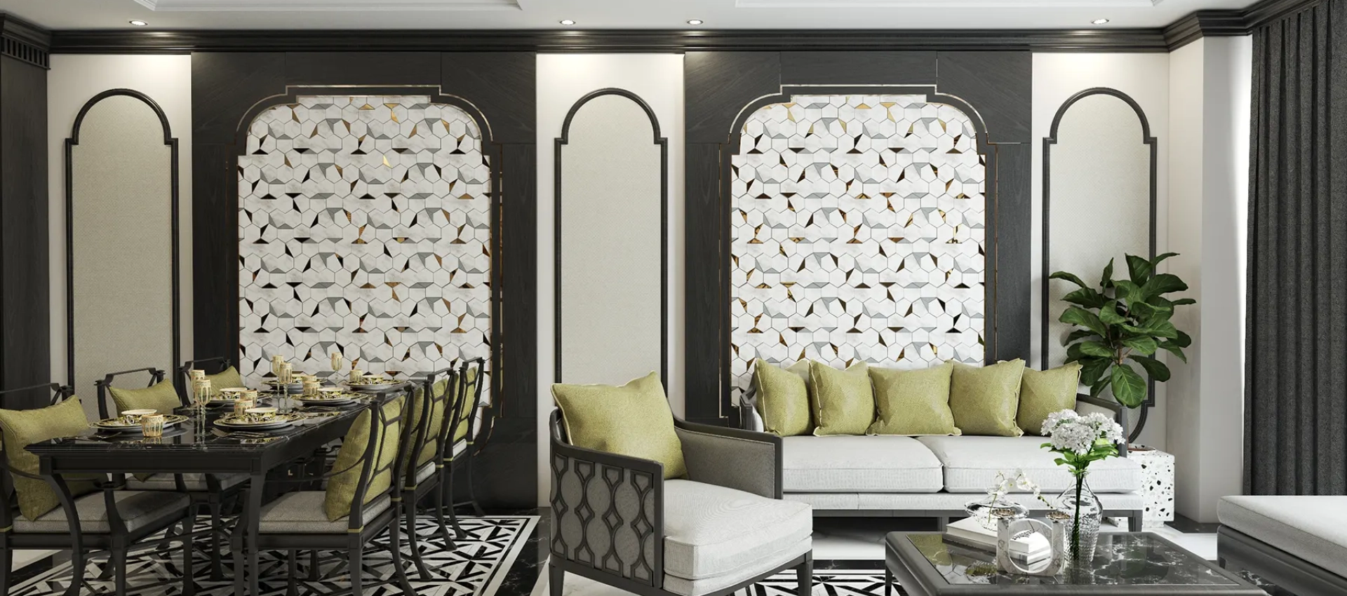 MOSAIC LUXURY GOLD