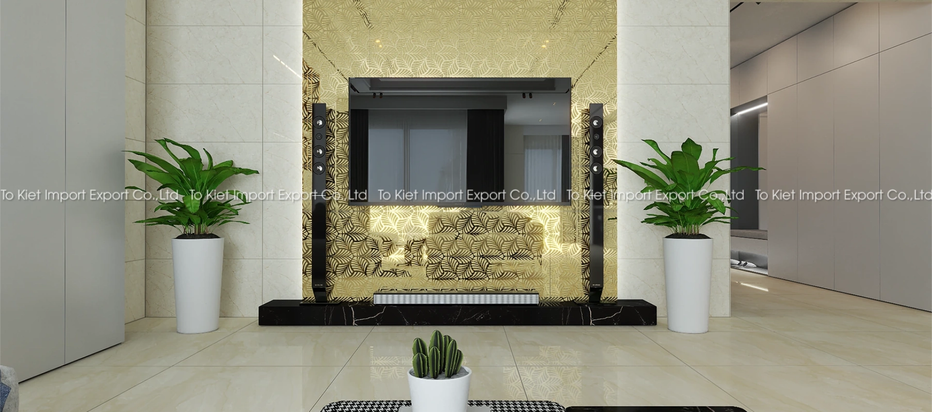 GẠCH TRANG TRÍ ẨN KIM