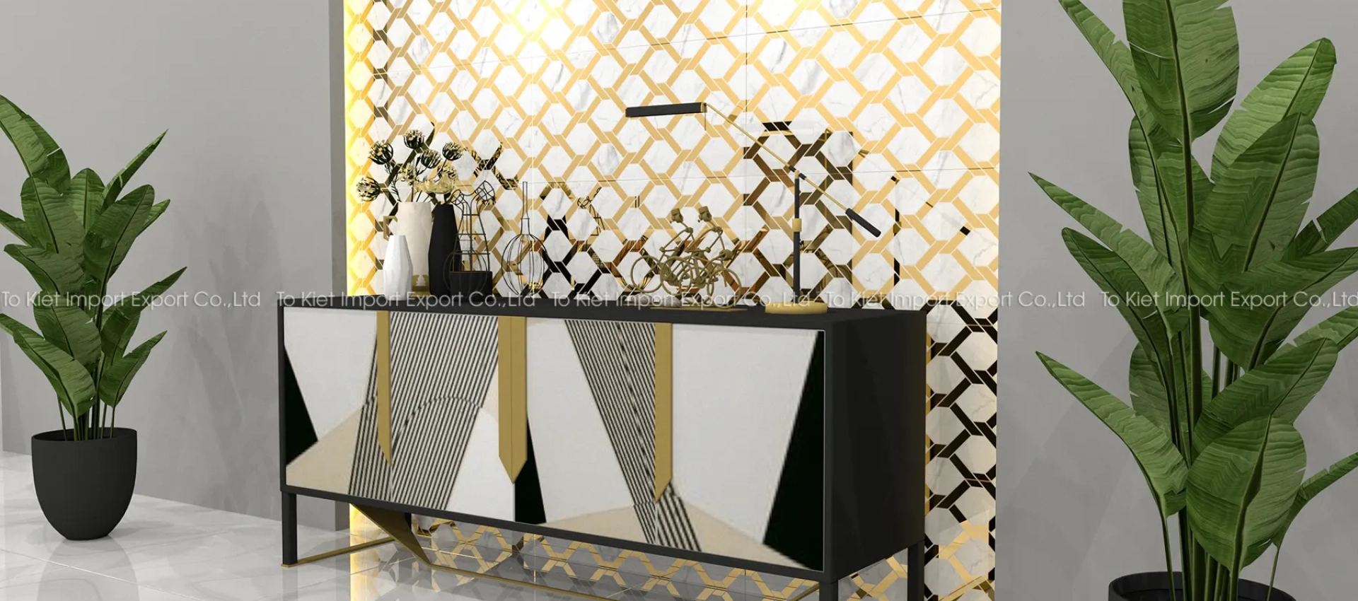 GẠCH TRANG TRÍ ẨN KIM