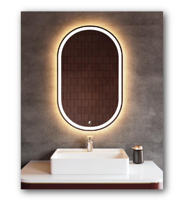 Gương Đèn LED Oval Sang Trọng