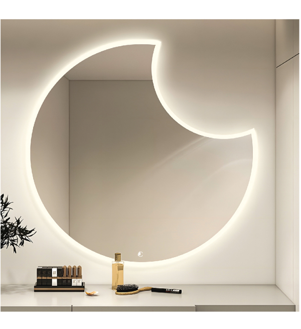 Gương Đèn LED Mặt Trăng