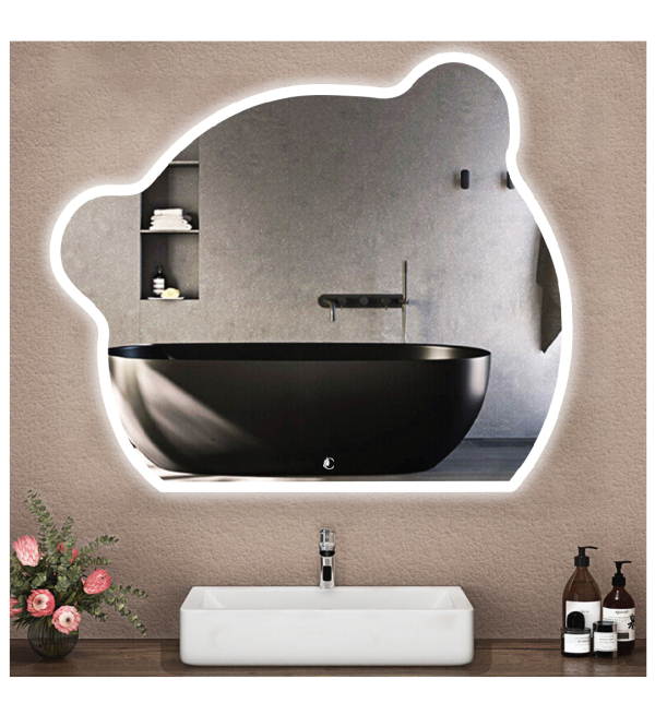 Gương Đèn LED Mặt Gấu