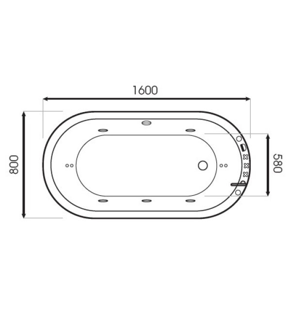 BỒN TẮM MASSAGE VERONTO
