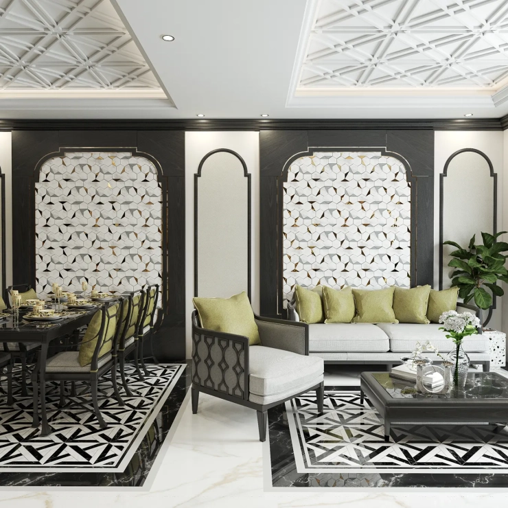 MOSAIC LUXURY GOLD