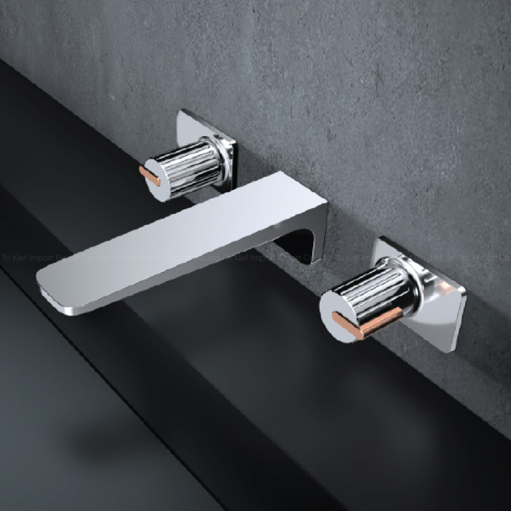 VÒI LAVABO TAY VẶN GẮN TƯỜNG LORENTO