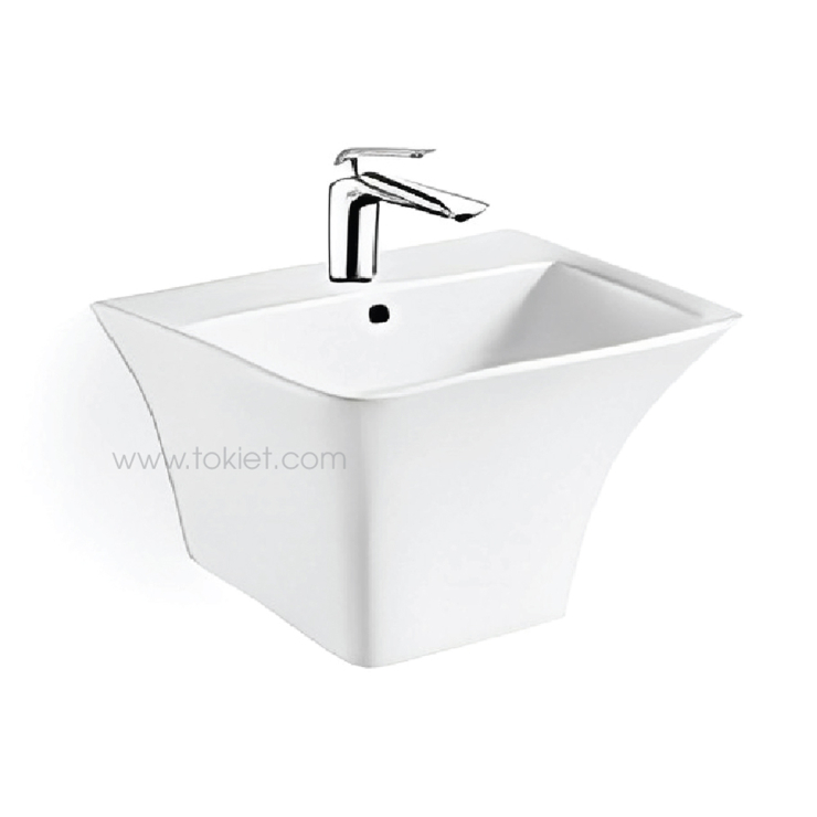 LAVABO TREO TƯỜNG LIỀN KHỐI VERONTO